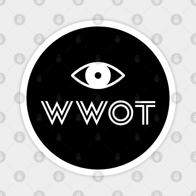 WWOT - orwell think Magnet by toskaworks